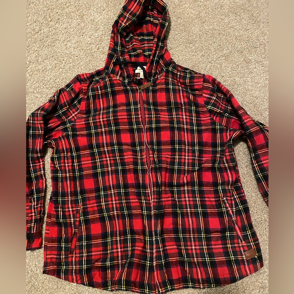 LL Bean flannel jacket